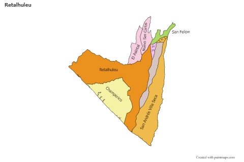Sample Maps for Retalhuleu (colored)