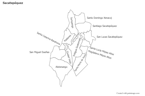 Sample Maps for Sacatepéquez (black-white)