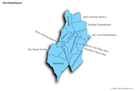 Sample Maps for Sacatepéquez (blue,shadowy)