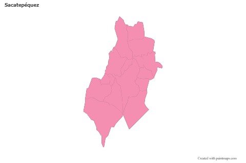 Sample Maps for Sacatepéquez (pink,outline)
