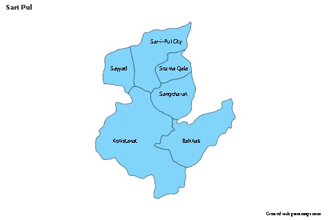 Sample Maps for Sari Pul (blue)
