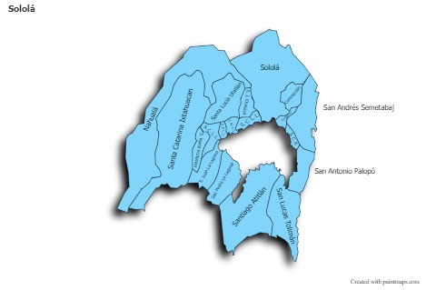 Exemplos de mapas para Sololá (azul,sombra)