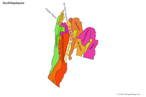 Sample Maps for Suchitepéquez (colored)