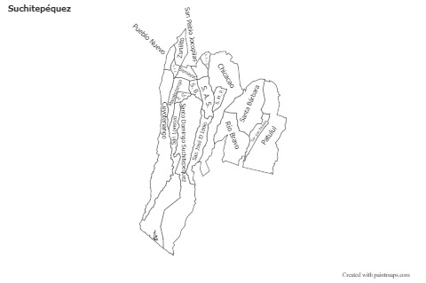 Sample Maps for Suchitepéquez (black-white)