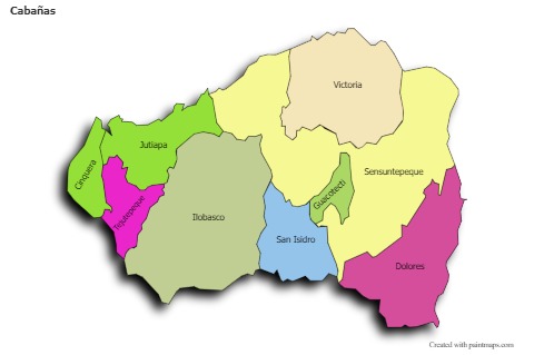 Sample Maps for Cabañas (colored,shadowy)