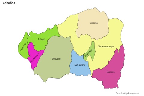 Sample Maps for Cabañas (colored)