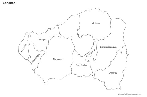 Sample Maps for Cabañas (black-white)