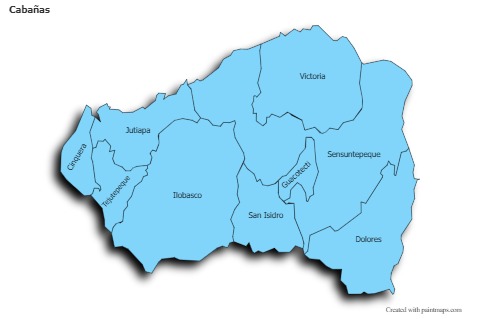 Sample Maps for Cabañas (blue,shadowy)
