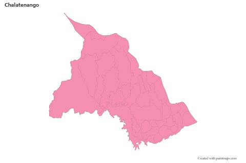 Sample Maps for Chalatenango (pink,outline)
