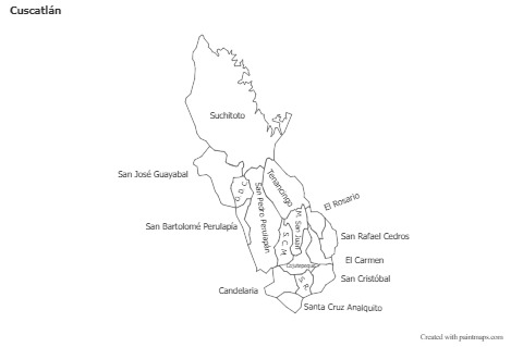 Sample Maps for Cuscatlán (black-white)