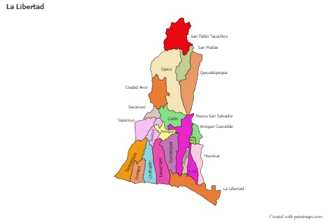 Sample Maps for La Libertad (colored)