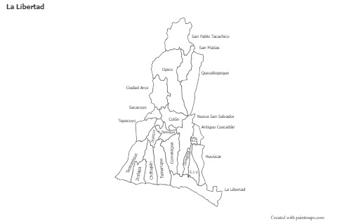Sample Maps for La Libertad (black-white)