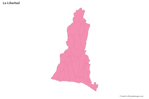 Sample Maps for La Libertad (pink,outline)
