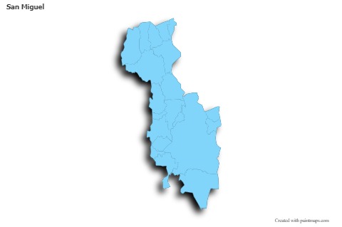 Sample Maps for San Miguel (blue,outline,shadowy)