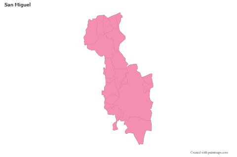 Sample Maps for San Miguel (pink,outline)