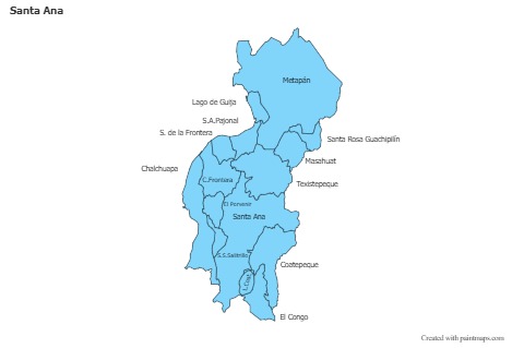 Sample Maps for Santa Ana (blue)