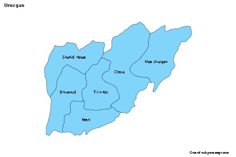 Sample Maps for Uruzgan (blue)