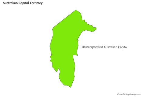 Sample Maps for Australian Capital Territory (colored)