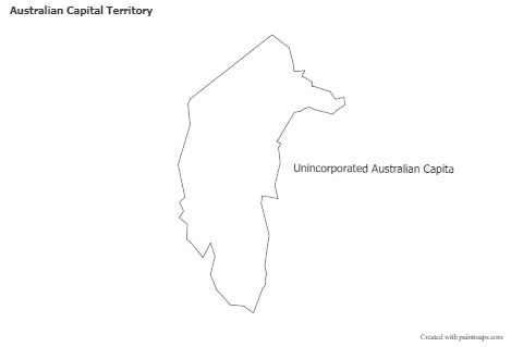Sample Maps for Australian Capital Territory (black-white)