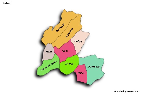 Sample Maps for Zabul (colored,shadowy)