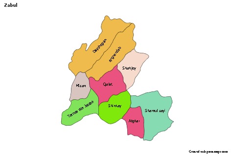 Sample Maps for Zabul (colored)