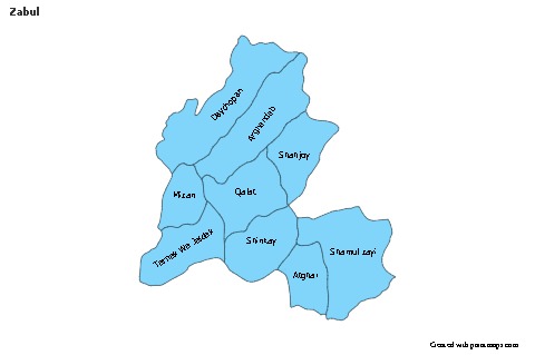 Sample Maps for Zabul (blue)