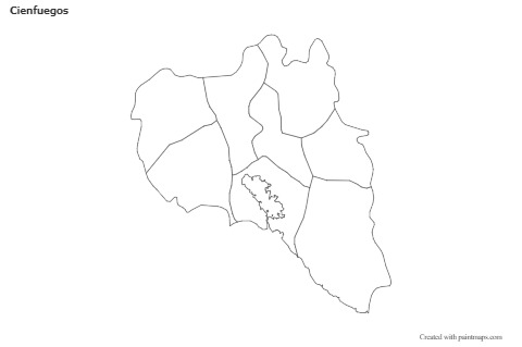 Sample Maps for Cienfuegos (black-white)