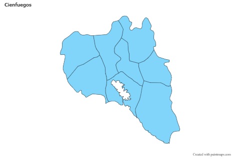 Sample Maps for Cienfuegos (blue)