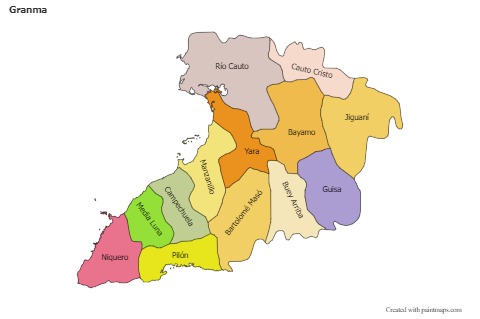 Sample Maps for Granma (colored)