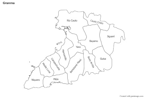 Sample Maps for Granma (black-white)