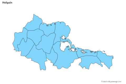 Sample Maps for Holguín (blue)