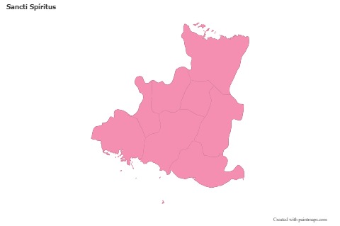 Sample Maps for Sancti Spíritus (pink,outline)