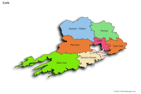 Sample Maps for Cork (colored,shadowy)