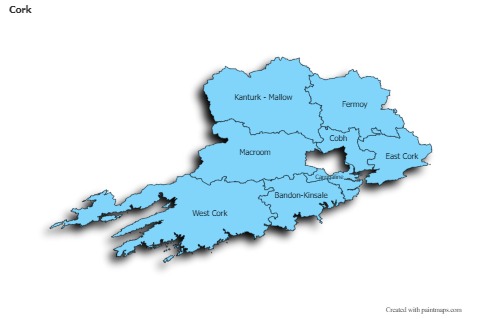 Sample Maps for Cork (blue,shadowy)