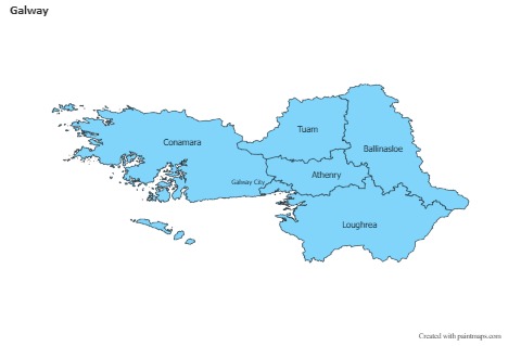 Sample Maps for Galway (blue)