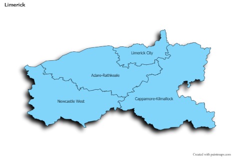 Sample Maps for Limerick (blue,shadowy)