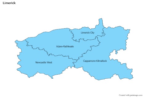 Sample Maps for Limerick (blue)