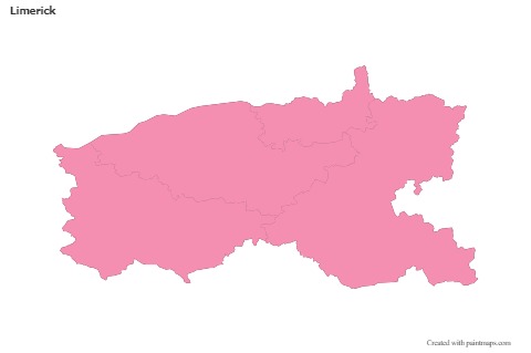 Sample Maps for Limerick (pink,outline)