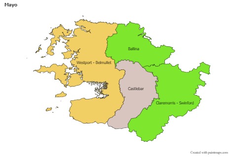Sample Maps for Mayo (colored)