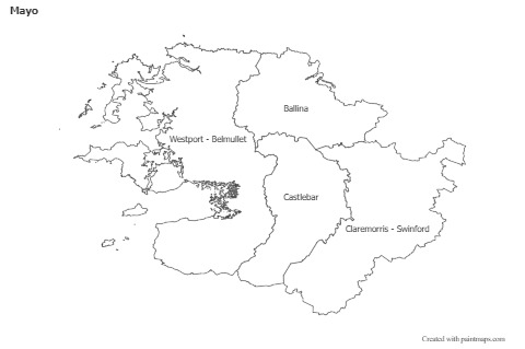 Sample Maps for Mayo (black-white)