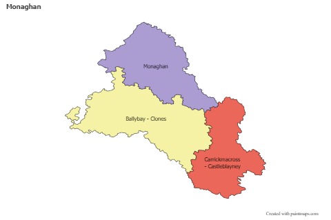 Sample Maps for Monaghan (colored)