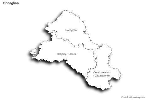 Sample Maps for Monaghan (black-white,shadowy)