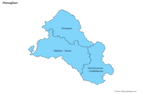 Sample Maps for Monaghan (blue)