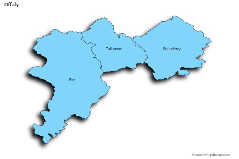 Sample Maps for Offaly (blue,shadowy)