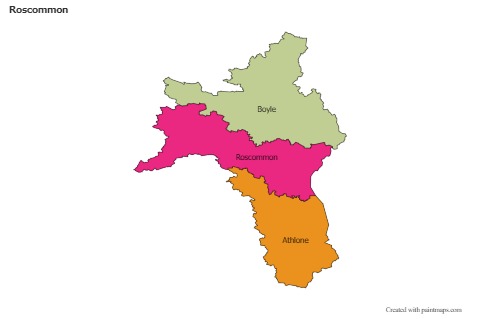 Sample Maps for Roscommon (colored)
