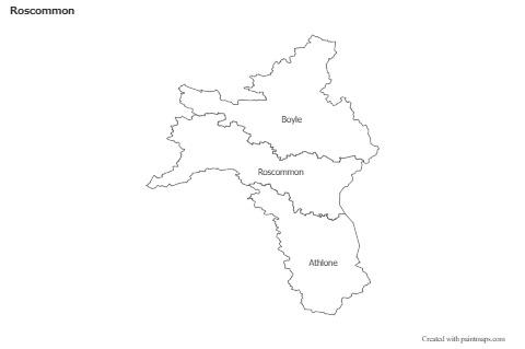 Sample Maps for Roscommon (black-white)