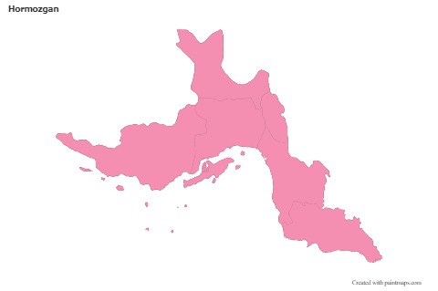 Sample Maps for Hormozgan (pink,outline)