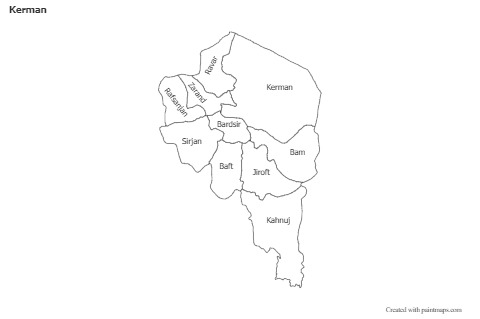 Sample Maps for Kerman (black-white)