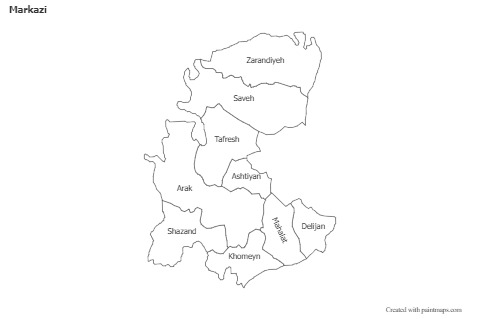Sample Maps for Markazi (black-white)