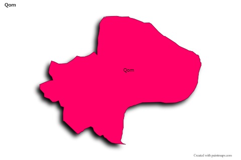 Sample Maps for Qom (colored,shadowy)